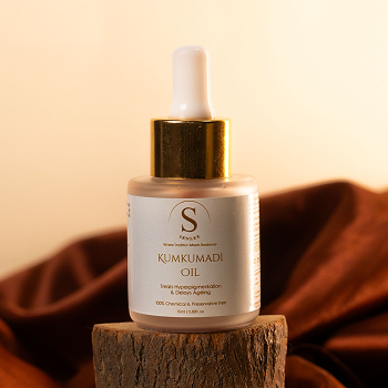 Kumkumadi oil+Kumkumadi scrub - SKNLEX