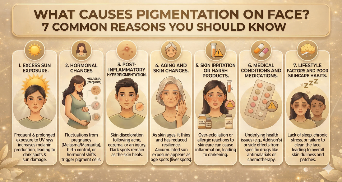 What Causes Pigmentation on Face? 7 Common Reasons You Should Know