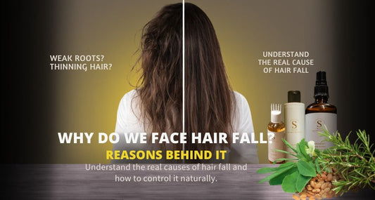 Why do we face Hair fall, what are the Reasons behind it.