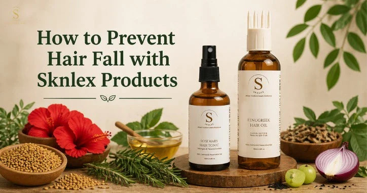 How to Prevent Hair Fall with Sknlex Products