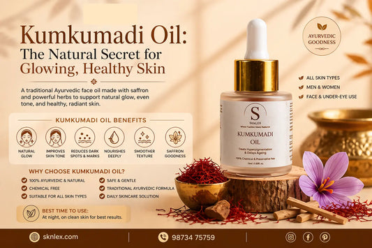 Kumkumadi Oil: The Natural Secret for Glowing, Healthy Skin