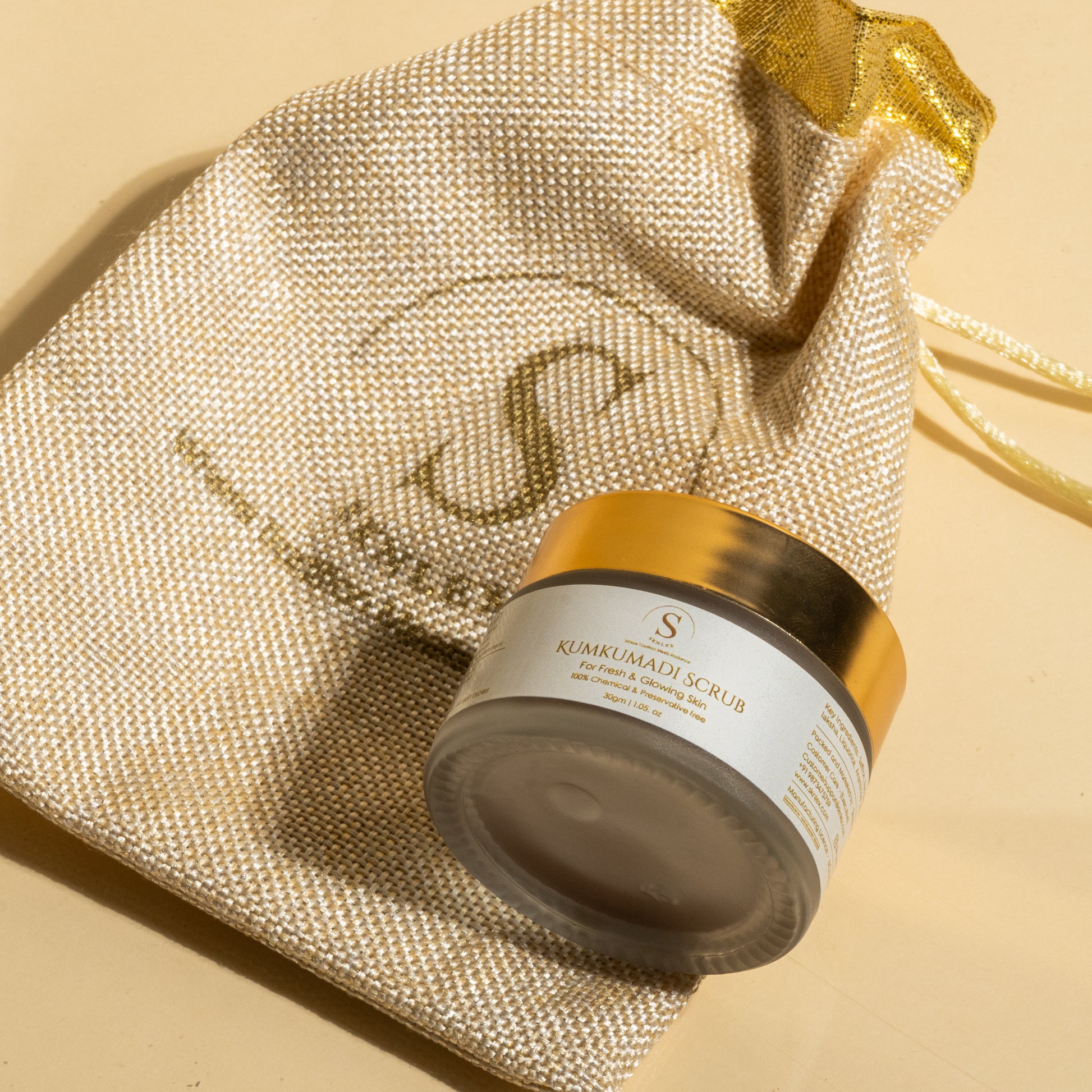 Kumkumadi Scrub | For Fresh and Glowing Skin - SKNLEX