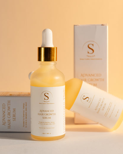 Advanced Hair Growth Serum | Powered by Rosemary, Moringa & Amla to strengthen every strand - SKNLEX