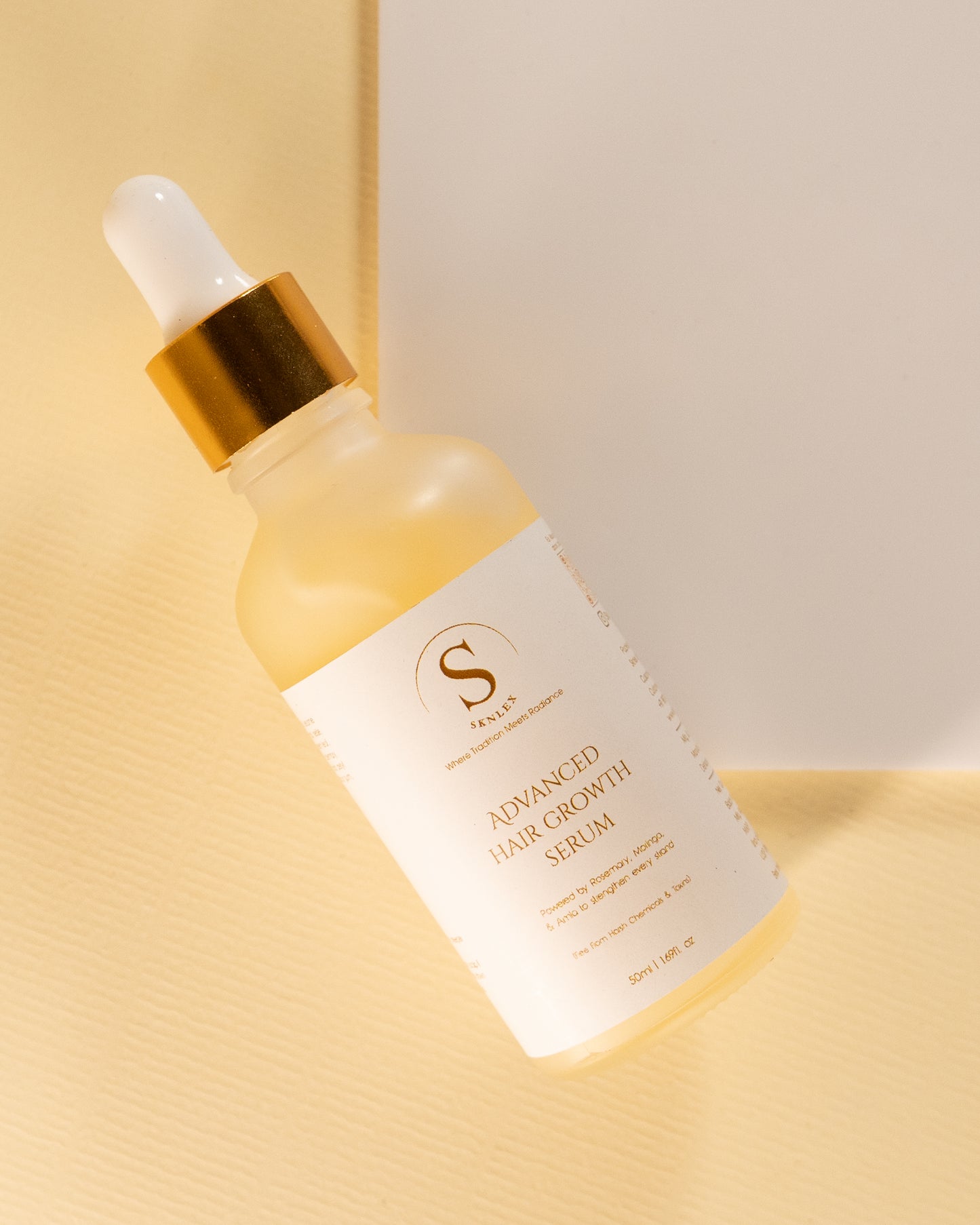 Advanced Hair Growth Serum | Powered by Rosemary, Moringa & Amla to strengthen every strand