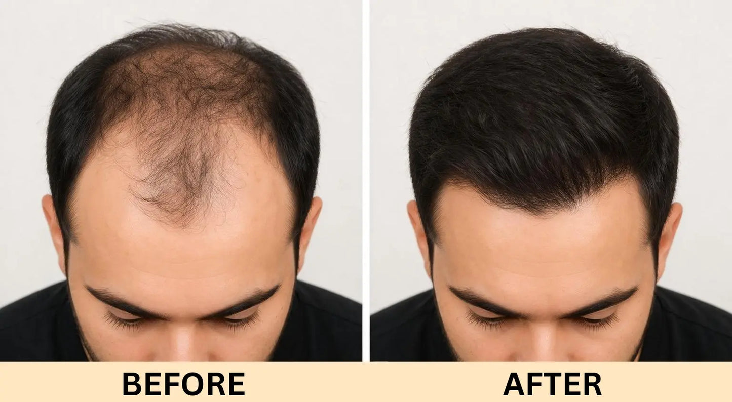 Advanced Hair Growth Serum | Powered by Rosemary, Moringa & Amla to strengthen every strand