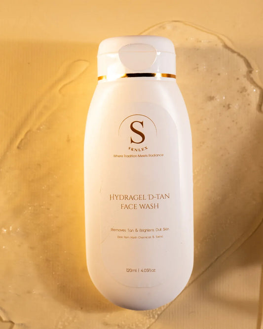 Hydragel D-Tan face Wash | Removes Tan & Brightens Dull Skin