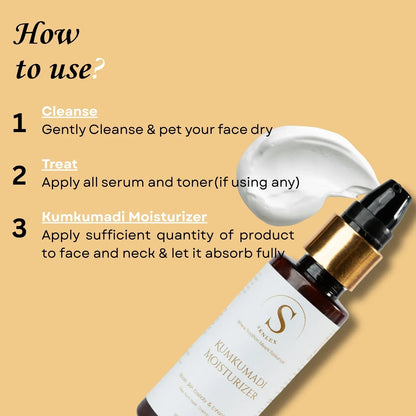 Kumkumadi Moisturizer | Boosts Skin Elasticity & Enhances Glow